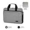 Maletin para portatil subblim air padding 15.6 pulgadas gris - Imagen 2