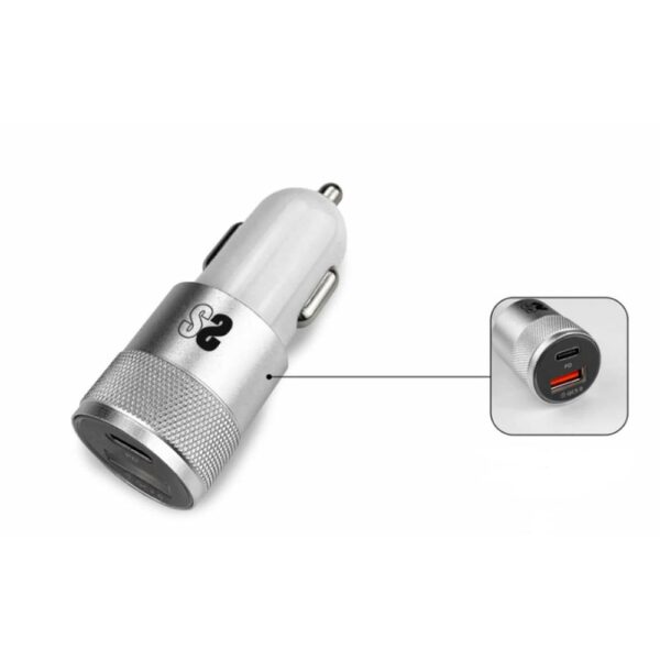 Cargador de coche subblim subchg - 5cpd10 20w usb tipo a - usb tipo c - Imagen 3