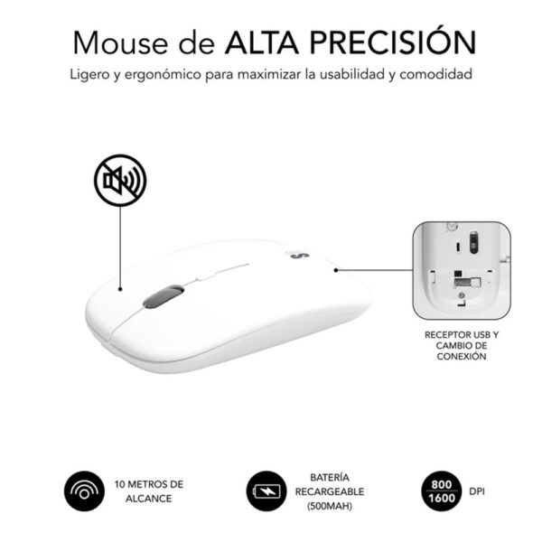Teclado + raton subblim subkbc - dcep10 inalambrico - Imagen 3