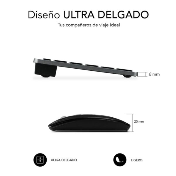 Teclado + raton subblim subkbc - oco020 inalambrico - Imagen 2