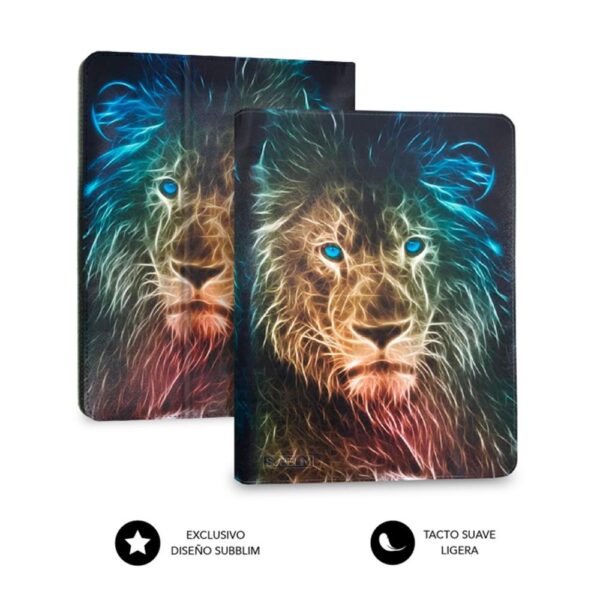 Funda + teclado subblim keytab pro 11 pulgadas trendy leon - Imagen 2