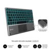 Funda + teclado subblim para ipad pro 11 pulgadas negro - gris - Imagen 3