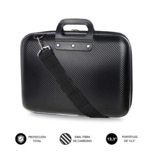 Maletin subblim eva para portatil 13.3 pulgadas negro
