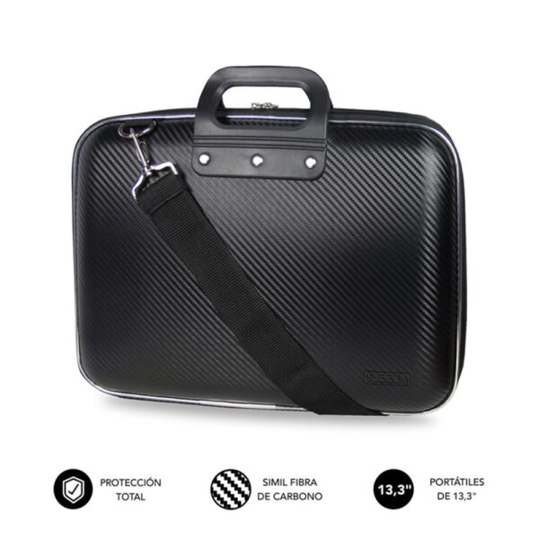 Maletin subblim eva para portatil 13.3 pulgadas negro