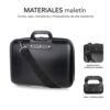 Maletin subblim eva para portatil 13.3 pulgadas negro - Imagen 3