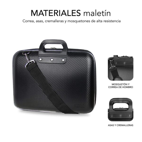 Maletin subblim eva para portatil 13.3 pulgadas negro - Imagen 3