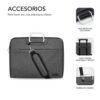Funda subblim business laptop sleeve para portatil 15.6 pulgadas gris - Imagen 3