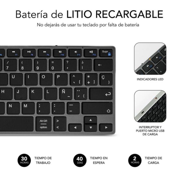 Teclado subblim sub - kb - 3adc201 inalambrico - Imagen 3