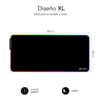 Alfombrilla subblim mouse pad premium led rgb negro - Imagen 3