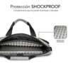 Maletin subblim air padding para portatil 13.3 pulgadas - 14 pulgadas gris - Imagen 3