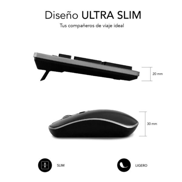 Teclado + raton subblim subkbw - ceke01 inalambrico - Imagen 2