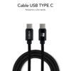 Cargador subblim 25w usb tipo a - usb tipo c + cable usb tipo c + adaptador lightning - Imagen 3