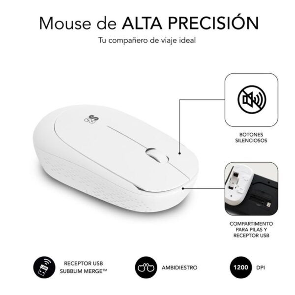 Teclado + raton subblim subkbc - cssw11 inalambrico - Imagen 2