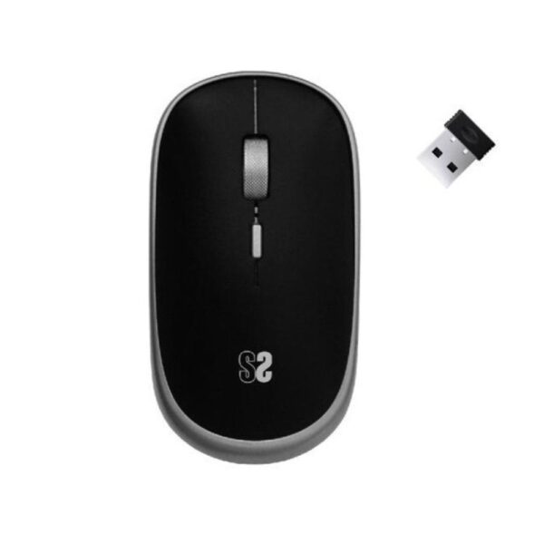 Raton inalambrico subblim submo - rfm0002 negro y gris - Imagen 2