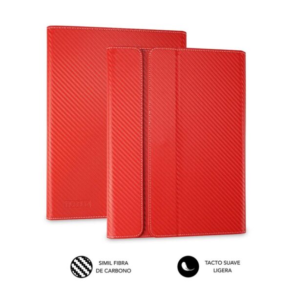 Funda subblim rotate 360 executive case para tablet 10.1 pulgadas rojo - Imagen 3