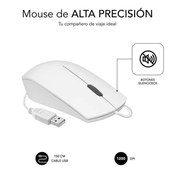 Raton subblim submo - b2bs002 blanco - Imagen 3