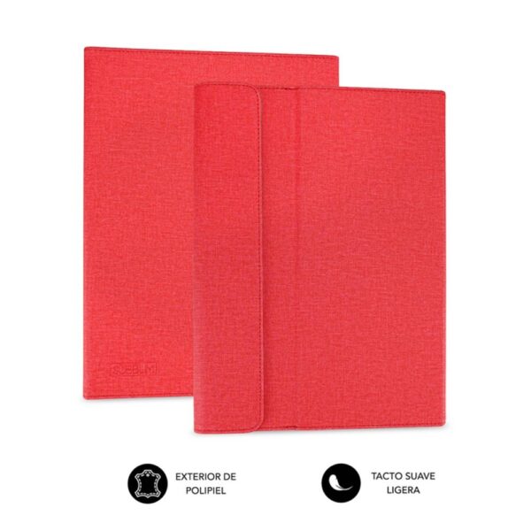Funda subblim clever para stand tablet 10.1 pulgadas rojo - Imagen 3