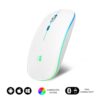 Raton inalambrico subblim submo - ldflat2 blanco