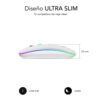 Raton inalambrico subblim submo - ldflat2 blanco - Imagen 2
