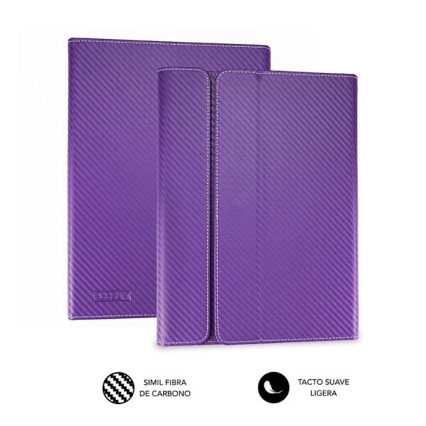 Funda subblim rotate 360 executive case para tablet 10.1 pulgadas purpura - Imagen 3