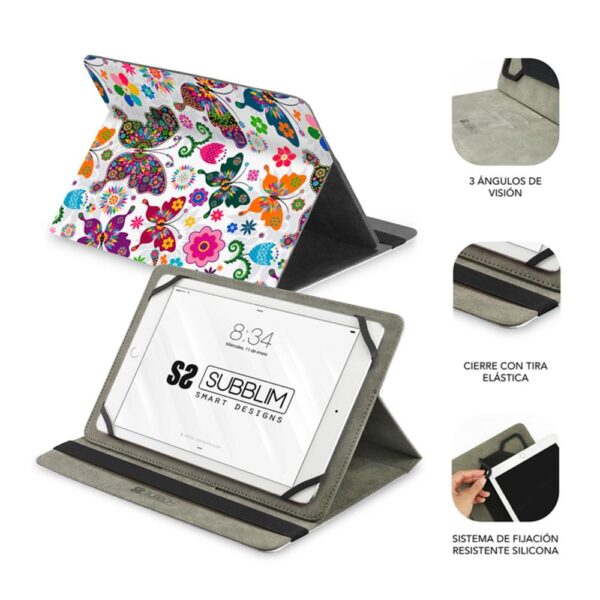 Funda subblim trendy case para tablet 11 pulgadas mariposas - Imagen 2