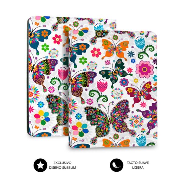 Funda subblim trendy case para tablet 11 pulgadas mariposas - Imagen 3