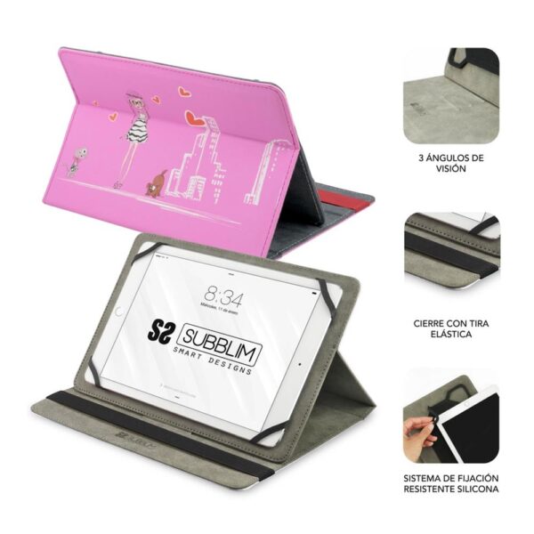 Funda subblim trendy case para tablet 10.1 pulgadas fashion girls - Imagen 2