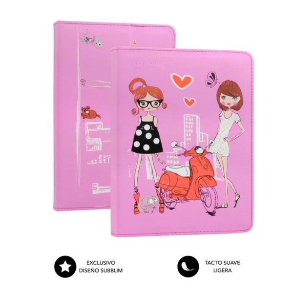 Funda subblim trendy case para tablet 10.1 pulgadas fashion girls - Imagen 3