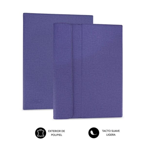 Funda subblim clever stand case para tablet 10.1 pulgadas purpura - Imagen 3