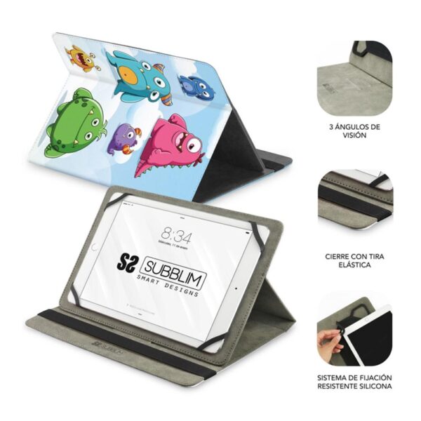 Funda subblim trendy case para tablet 11 pulgadas monsters - Imagen 2