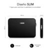 Funda subblim business laptop sleeve neoprene para portatil 15.6 pulgadas negro - Imagen 3