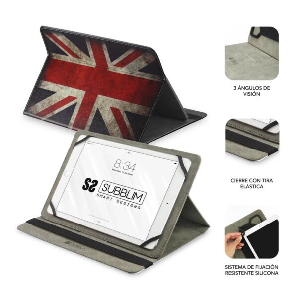Funda subblim trendy case para tablet 10.1 pulgadas england - Imagen 2