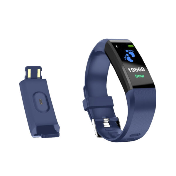 Pulsera smartband muvit io health tensio lite azul - Imagen 2