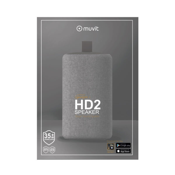 Altavoz muvit hd2 tela gris - Imagen 2