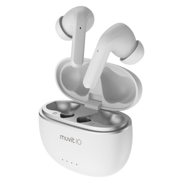 Auriculares muvit io g60 inalambrico blanco - Imagen 2