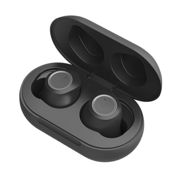 Auriculares muvit io g12 inalambrico negro - Imagen 2