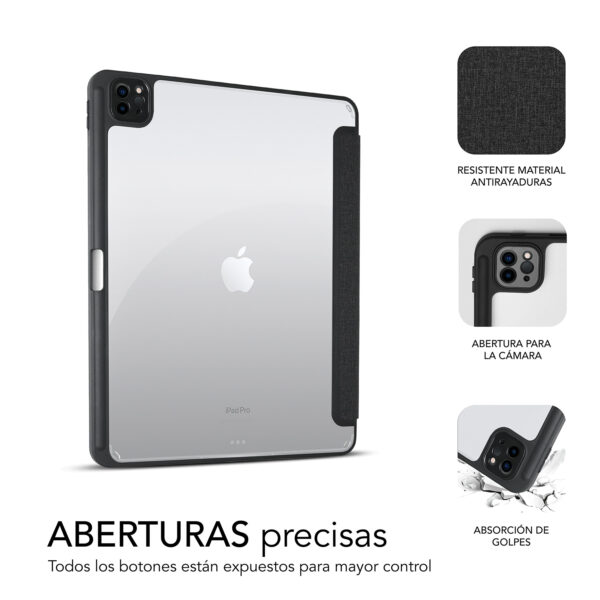 Funda subblim shock case para apple ipad pro 11 pulgadas negro - Imagen 3