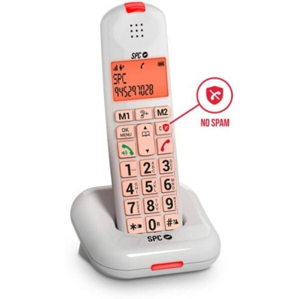 Telefono inalambrico spc comfort kairo blanco - Imagen 2