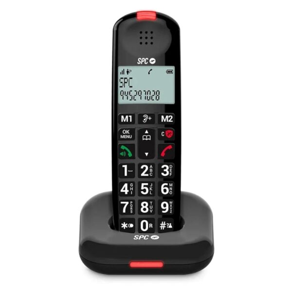 Telefono fijo inalambrico spc comfort kairo negro - Imagen 2