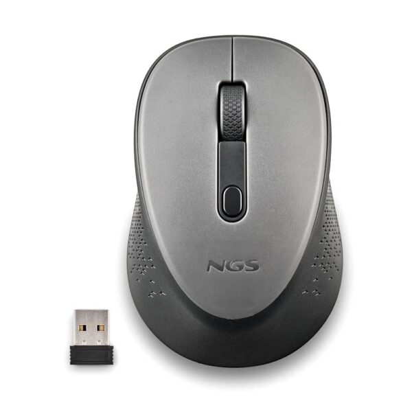 Ngs raton inalambrico ngs dewwhite gris - Imagen 2