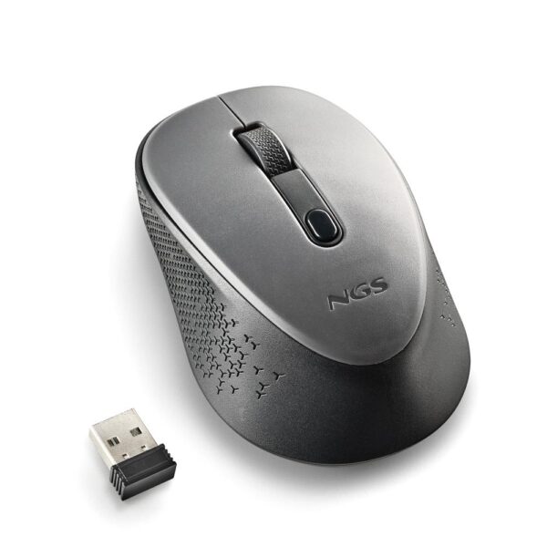 Ngs raton inalambrico ngs dewwhite gris - Imagen 3