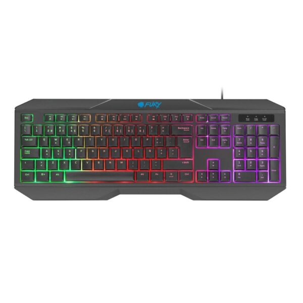 Teclado gaming 4 en 1 fury thunderstreak usb - Imagen 2
