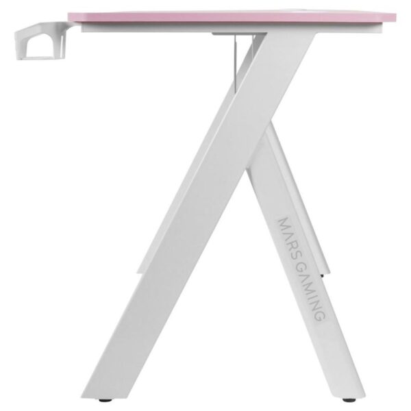 Mesa mars gaming mgd100 rgb 100cm pink - Imagen 3