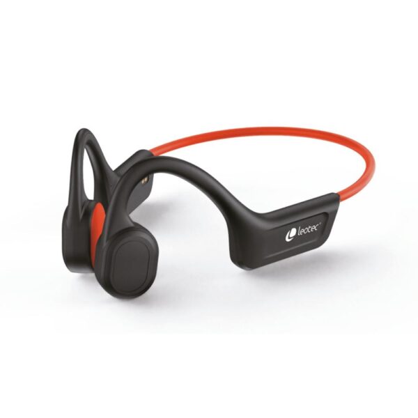 Auriculares leotec osea ipx7 inalambrico naranja - Imagen 2
