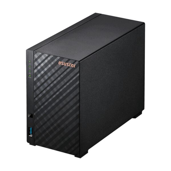 Servidor nas asustor tower 2 bay quad - core 1.7ghz 1gb 2.5gbe x1 usb3.2 - Imagen 2