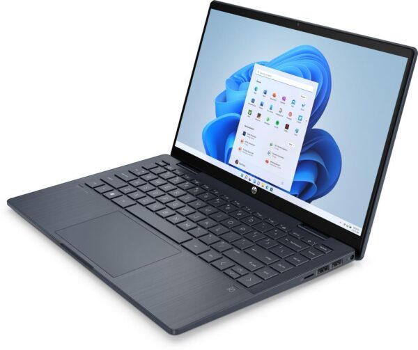 Portatil hp pavilión x360 14 - ek1000ns 14 pulgadas -  tactil -  i5 -  16gb -  ssd1tb -  w11 -  azul espacial - Imagen 3