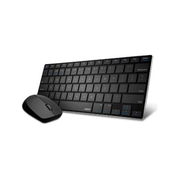 Teclado + raton rapoo 9000m negro inalambrico - Imagen 3