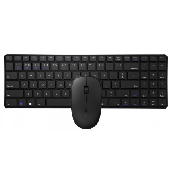 Teclado + raton rapoo 9300m negro inalambrico - Imagen 2