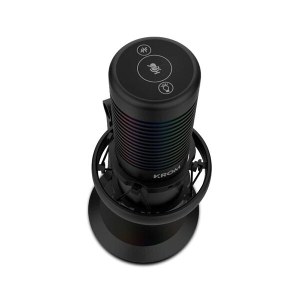 Microfono gaming krom kaze streaming rgb - Imagen 3