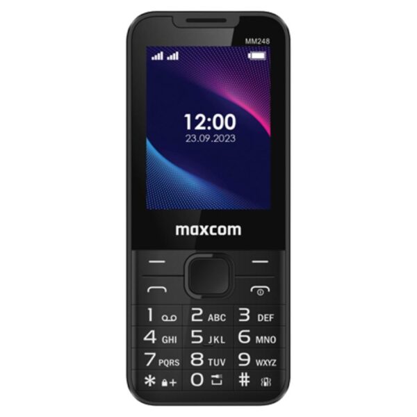 Telefono movil maxcom mm248 2.4 pulgadas black - Imagen 2